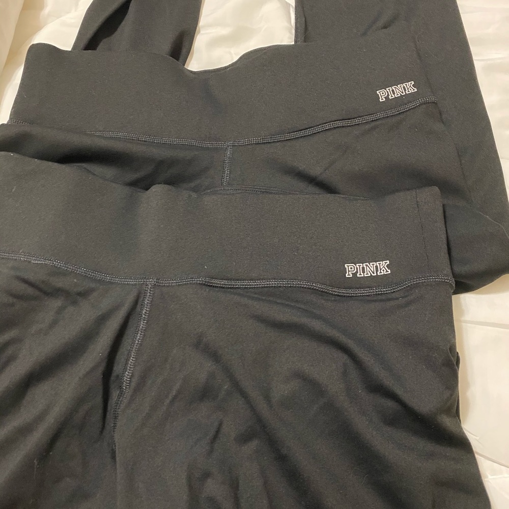 Two Victoria’s Secret Pink Ultimate Leggings